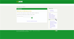 Desktop Screenshot of collections.anpost.ie